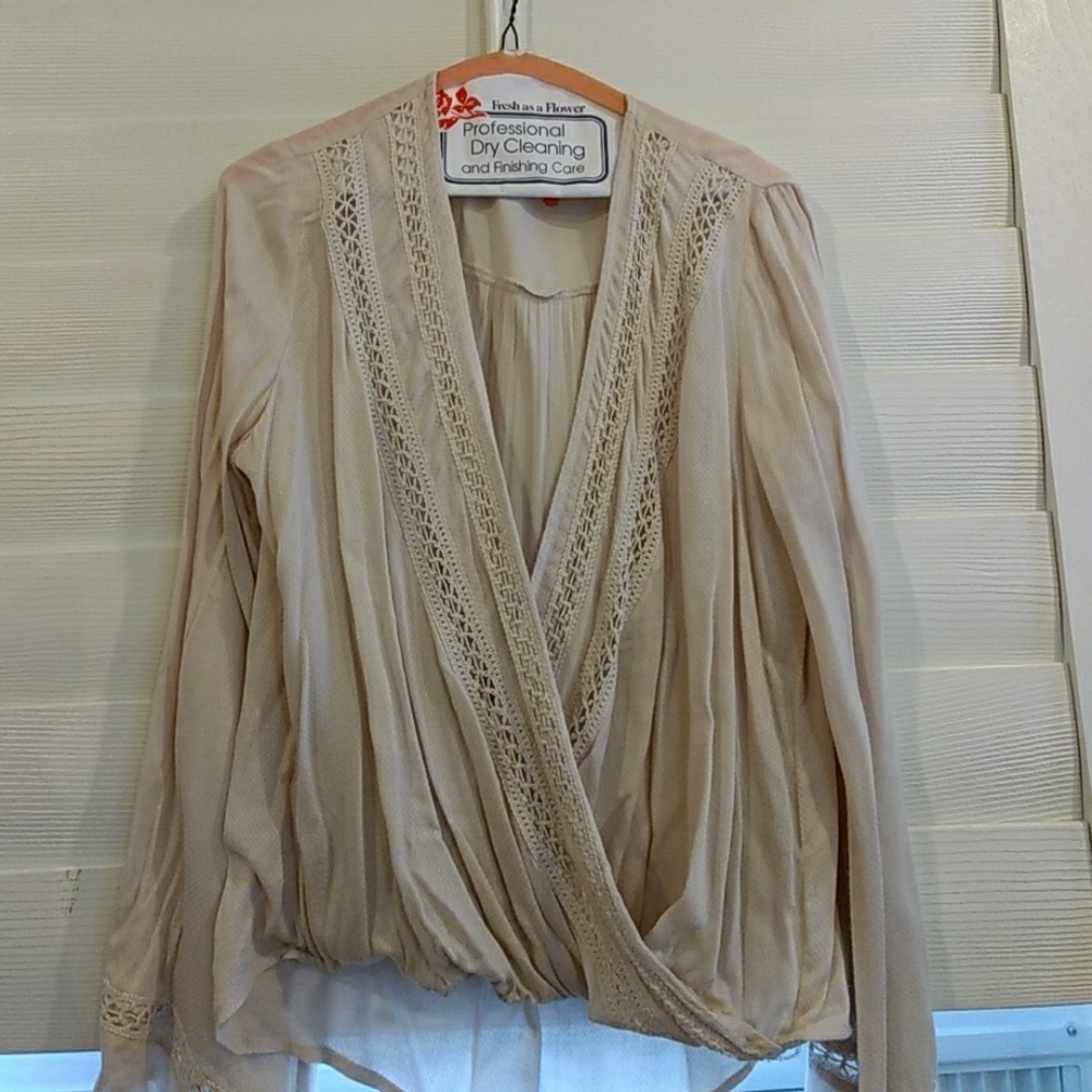 Cream Blouse